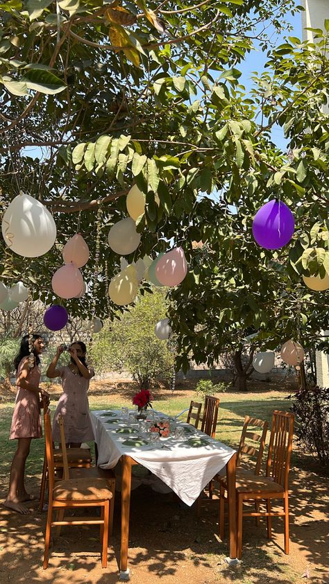 18th Birthday Food Ideas, 18th Birthday Food, Spring Outdoor Party, Birthday Food Ideas, Outside Birthday, Outdoors Birthday Party, Backyard Birthday, Fairy Garden Party, Outdoor Birthday