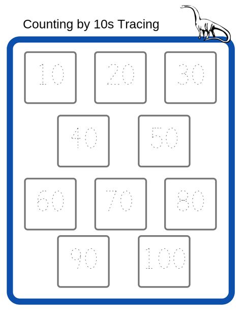 Kindergarten Math Free, Preschool Number Worksheets, Preschool Math Games, Counting By 5's, Kindergarten Math Worksheets Free, Math Sheets, Preschool Tracing, Numbers Kindergarten, Kids Worksheets Printables