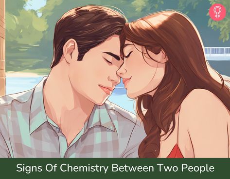 17 Signs Of Chemistry Between Two People Chemistry Between Two People, Attracted To Someone, Connection With Someone, Biomedical Engineering, Human Anatomy And Physiology, Raised Eyebrow, Science Biology, Always Smile, Meeting Someone