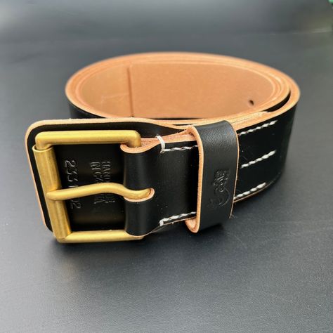 KRYSL GOODS HANDMADE BELT VZ.31-M/BLACK : Krysl Goods Belt Ideas, Mens Designer Belts, Handmade Belt, Leather Glasses Case, Handmade Leather Belt, Handmade Belts, Designer Belts, Belt Design, Handmade Brass