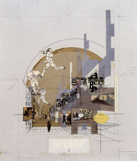 Green Concept, City Collage, Plan Image, Virgin Gorda, Philip Johnson, Norman Foster, Architecture Collage, Abstract Collage, Renzo Piano