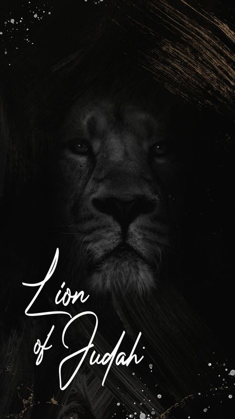 #wallpaper #lionofjudah #Jesus #christianwallpaper #iphonewallpaper #iphonebackground Lion Of Judah Wallpaper Iphone, Lion Of Judah Wallpaper, Jesus Pics, God Motivation, Lion Of Judah Jesus, Bible Verse Background, Black Lion, Gods Love Quotes, Jesus Wallpaper