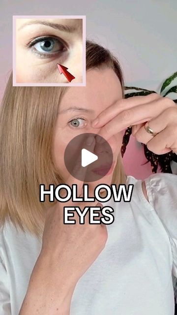 Natalia Gigengak | Natural Face Rejuvenation on Instagram: "Are hollows under your eyes affecting your confidence? 🤷‍♀️

Try out this easy massage technique with @faceyoga_nataly and glow up 🤗
.
.
.
.
.
.
.
.
#faceyoga #yoga #natural #naturalfacelift #naturalrejuvenation #glow #glowup #beautytips #beauty #beautyblogger #beautyreels #facetoning #breath #skinscience #holisticwellness #noninvasiveskincare #nonsurgical #holloweyes #eyelift #crowsfeetbegone #darkcirkles #facialmassage #facemassage #guasha" How To Fix Hollow Under Eyes, Face Excersizes, Under Eye Hollows, Hollow Eyes, Face Rejuvenation, Best Under Eye Concealer, Face Contouring Makeup, Natural Face Lift, Skin Science