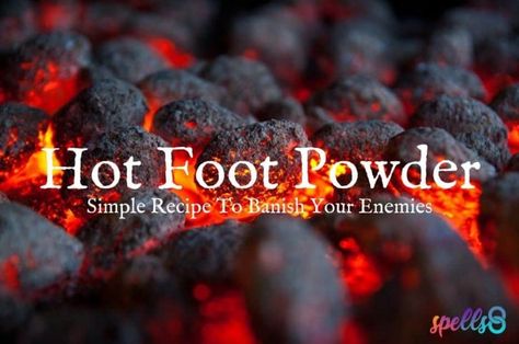 Hot Foot Powder Recipe Spell Recipes, Glass Jar Storage, Hoodoo Magic, Hoodoo Spells, Banishing Spell, Starting A Book, Easy Spells, Easy Magic, Candle Dressing