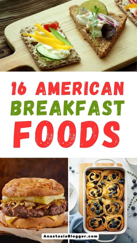 Treat yourself to a delightful selection of beloved traditional American breakfast options featuring 16 irresistibly fluffy dishes that are cherished by all. Enjoy the comforting flavors and satisfying textures of these timeless favorites that are sure to please your taste buds and start your day with delicious nostalgia. Traditional American Breakfast, Honey Fried Chicken, Easy Breakfast Burritos, Scrambled Eggs With Cheese, Homemade Croissants, Fried Chicken And Waffles, Homemade Waffles, American Breakfast, Ultimate Breakfast