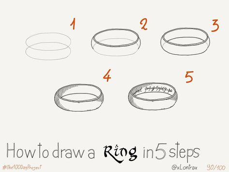 Wedding Ring Drawing, Ring Drawing, Ring Sketch, Jewel Drawing, Art Jewelry Design, Geometric Design Art, Jewellery Design Sketches, Jewelry Design Drawing, Jewelry Illustration