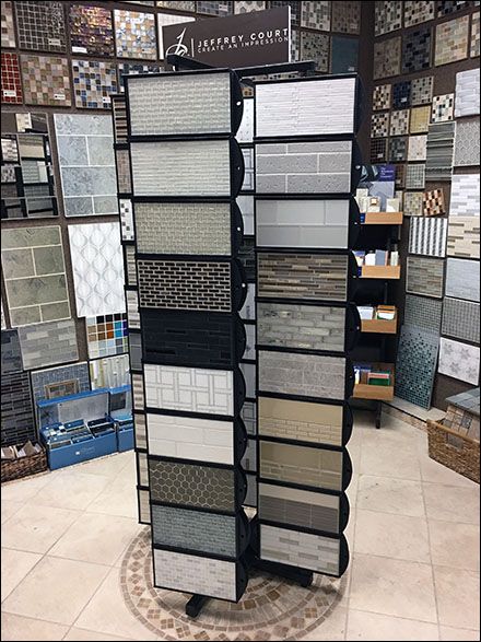 Carpet Store Design, Sanitary Showroom, Ceramic Showroom, Store Fixtures Design, Jeffrey Court Tile, Bathroom Tiles Design Ideas, Flooring Showroom, Wooden Window Design, Kitchen Design Showrooms