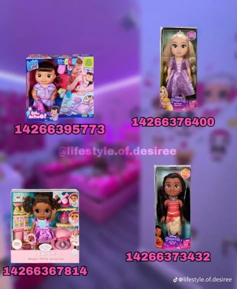 Toy Decals For Bloxburg, Bloxburg Toys Codes, Laundry Detergent Bloxburg Codes, Toy Codes Bloxburg, Bloxburg Toys Decals Codes, Barbie Codes Bloxburg, Toys Bloxburg Decals, Bloxburg Toy Store, Princess Decals Bloxburg