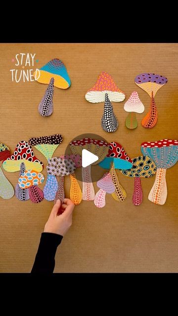 Little Artists | Art Education Projects on Instagram: "Art projects that make your heart skip a beat 🍄✨ Yayoi Kusama inspired mushrooms coming very soon ❤️ full video tutorial and resource list set to hit our online classroom in the next week. Follow the link in our bio to subscribe with us now 🧑🏼‍🎨🎨 #thelittleartistsroom" Yayoi Kusama Mushroom, Yayoi Kusama Art, Art Education Projects, Online Classroom, Yayoi Kusama, Instagram Art, May 17, Art Education, Artist Art