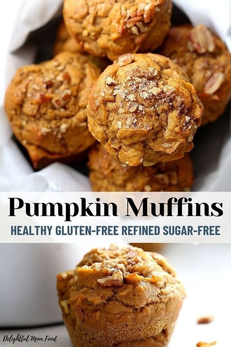 Looking for a flavorful and healthful snack? Our comprehensive guide takes you through the step-by-step process of creating the perfect Gluten-Free Pumpkin Muffins. Packed with veggies and an option for sugar-free sweetening, its the best way to satisfy your cravings and dietary needs! Flourless Pumpkin Muffins Healthy, Gf Pumpkin Muffins, Sugar Free Pumpkin Muffins, Flourless Pumpkin Muffins, Healthier Deserts, Gluten Free Flours, Healthy Pumpkin Muffins, Sugar Free Muffins, Gluten Free Pumpkin Spice