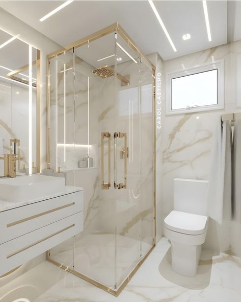 Bathroom Interior Design Luxury, Dekorere Bad, Elegant Bathroom Design, Bathroom Decor Luxury, Washroom Design, تصميم للمنزل العصري, Great Bathrooms, Bathroom Design Decor, Bathroom Inspiration Decor