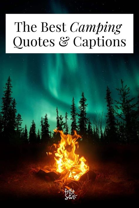 Camping quotes and captions for Instagram photos and reels. Includes camping puns, writing prompts, RV sayings, and more. Rv Sayings Quotes, Camping Friends Quotes, Camping Sayings Quotes Funny, Camping Memories Quotes, Camper Quotes Funny, Funny Rv Sayings, Camping Phrases Sayings Quotes, Camping With Family Quotes, Happy Camper Quotes