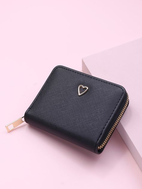 Cute Wallet Aesthetic Small, Wallet For Women Small, Womens Wallets Small, Black Wallet Aesthetic, Wallets For Women Aesthetic, Mini Wallets For Women, Black Wallets For Women, Aesthetic Wallet, Small Wallets For Women