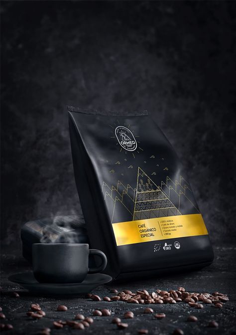 Premium Coffee Packaging, Coffee Ideas Design, Coffee Product Photography, Premium Packaging Design, Coffee Beans Photography, Coffee Packaging Design, Coffee Bag Design, Coffee Package, Coffee Brands