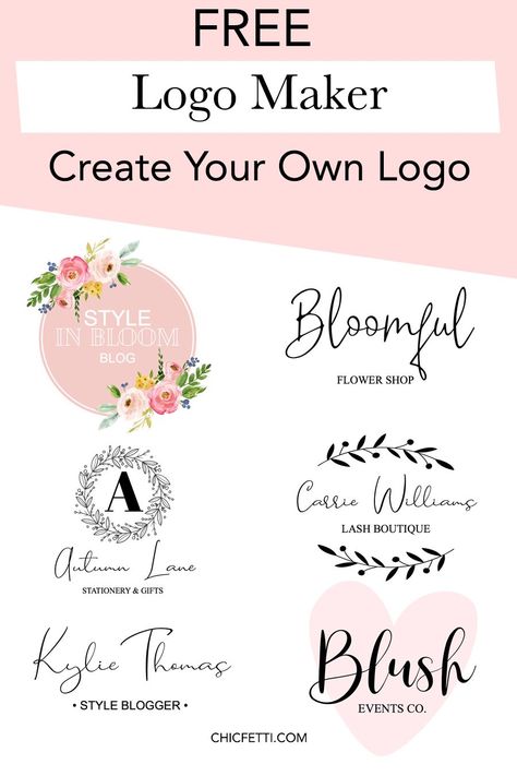 Planner Logo Design, Desain Merek, Free Business Logo, Logo Maker Free, Wedding Planner Logo, Logo Generator, Planner Logo, Make Your Own Logo, Inspiration Logo Design