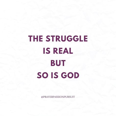 The struggles we face in this world are undeniably real, but let's not overlook the reality of God's presence and power in our lives. His strength is greater than any obstacle we encounter. In times of difficulty, may we find comfort and courage in knowing that He is with us every step of the way. "So do not fear, for I am with you; do not be dismayed, for I am your God. I will strengthen you and help you; I will uphold you with my righteous right hand." Isaiah 41:10 👉🏾 Follow @prayerpass... God's Presence, Struggle Is Real, Do Not Fear, Greater Than, Right Hand, This World, Our Life, Stuff To Do, Encouragement