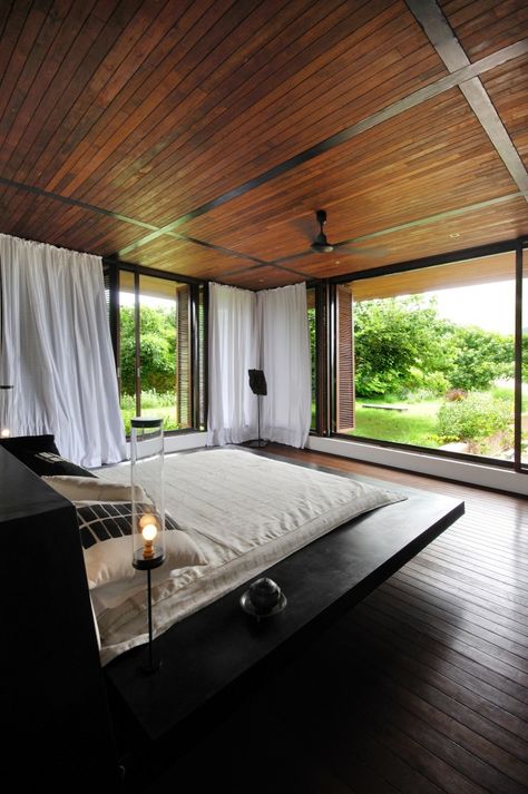 Retreat in the South-Indian Countryside by Mancini Indian Countryside, Tropical Retreat, Design Del Prodotto, Decoration Inspiration, Beautiful Bedrooms, Dream Bedroom, 인테리어 디자인, تصميم داخلي, My Dream Home