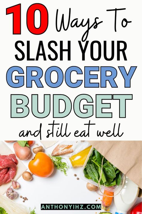 Save Money On Groceries - Have you realized you have you spending too much money on groceries lately? This post on money saving tips will teach you how to save money on grocery and still eat well. 10 Tips on how to save money on groceries, tips on how to save money on groceries shopping, save money on grocery shopping, save money on groceries frugal living, how to save money on groceries, ways to save money on groceries, best ways to save money on groceries. save money groceries, save money How To Save Money Grocery Shopping, Tips To Save Money On Groceries, How To Save Money At The Grocery Store, How To Stop Shopping And Save Money, Saving On Groceries, How To Save On Groceries, How To Save Money On Food, Frugal Grocery List, Ways To Save Money On Groceries