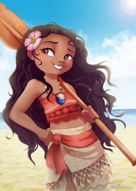 Moana Fan Art, Fan Art Disney, I Am Moana, Disney Moana Art, Atlantis The Lost Empire, Disney Princess Makeover, Disney Princesses And Princes, Disney Sketches, Disney Moana