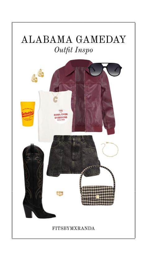 ALABAMA GAMEDAY OUTFIT | LTK IN BIO #outfitinspo #gameday #gamedayfit #gamedayoutfit #alabama Broadway Show Outfit, Alabama Gameday Outfit, College Gameday Outfits, Gameday Outfits, College Gameday, Sorority Outfits, Dream Style, Gameday Outfit, Roll Tide