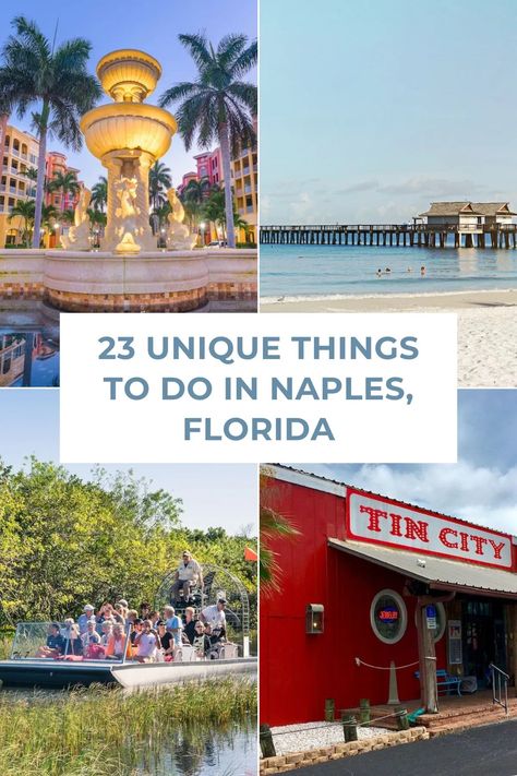 Discover the hidden gems of Naples, Florida as we take you on a journey through unique experiences! Get lost in the magic of Naples, and create memories you won't forget. Click the link to start planning your adventure! Naples Florida Things To Do In, Things To Do In Naples, Florida Travel Destinations, Florida Homes, Moving To Florida, Secluded Beach, Unique Experiences, Create Memories, Naples Florida