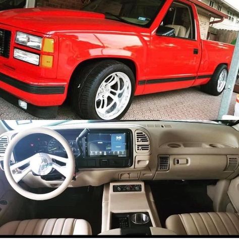 Obs Chevy Interior Ideas, Obs Chevy Interior, 2002 Mustang, Chevy Silverado Single Cab, Chevy Obs, Chevy Trucks Lowered, Obs Chevy, Classic Cars Trucks Chevy, 2002 Chevy Silverado