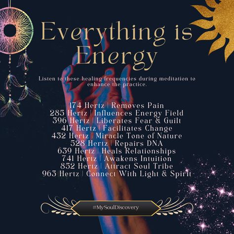 Everything is Energy and has its own frequency! Tap into it to raise your vibrations and work on your physical, mental, emotional, and spiritual bodies! Human Energy Aesthetic, Energy Vibration Frequency, Energy Transfer Spiritual, Energy Work Spiritual, Raise Your Vibrations, Light Codes, Energy Consciousness, Healing Relationships, Healing Spirituality