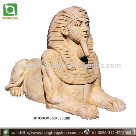 Sphinx Egyptian, Sphinx Statue, Sphinx Egypt, Egyptian Theme, Egyptian Artifacts, Yellow Marble, Draw Ideas, Egyptian Tattoo, Beige Marble