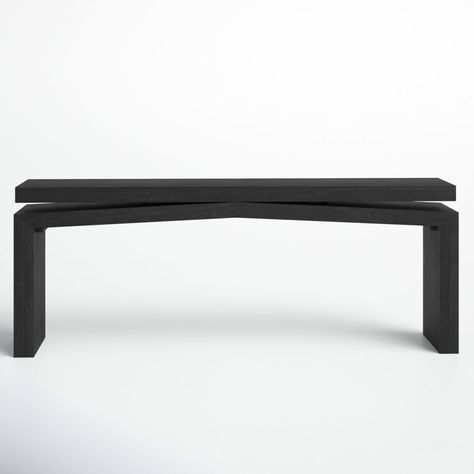 Black Console Table, Wood Console Table, Entry Table, Wood Console, Shelf Styling, Main Bedroom, Console Tables, Rectangular Table, Decorating Coffee Tables