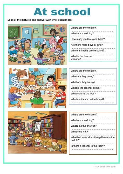 Picture Story Writing, Picture Story For Kids, Speaking Activities English, Writing Comprehension, Picture Comprehension, Classroom Pictures, Picture Composition, Kids Homework, Picture Prompts