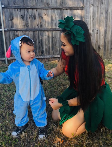 Stitch Toddler Costume, Mommy N Me Halloween Costumes, Cute Mommy And Son Halloween Costumes, Halloween Costume For Mom And Son, Mom And Son Matching Halloween Costumes, Mum And Son Halloween Costumes, Mother Son Halloween Costumes Baby, Mommy And Son Costumes Halloween, Mother And Son Costumes Halloween