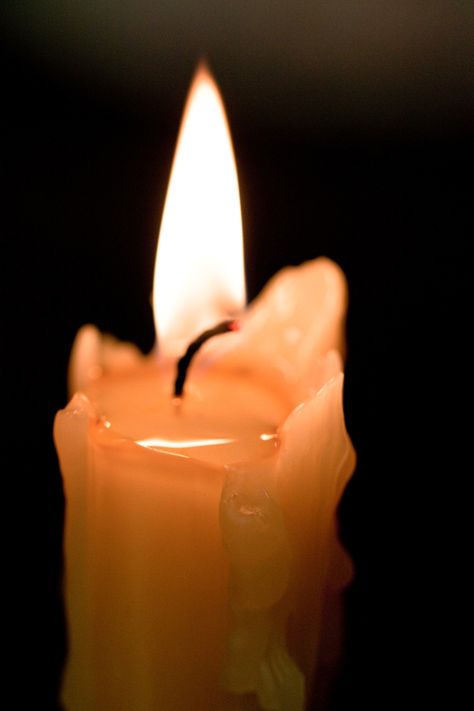 candle photography Candle Close Up, Melted Candles Aesthetic, Candle Aesthetic Dark, Burning Candle Photography, Candle Reference, Candle Light Aesthetic, Candles Aesthetic Dark, Candle Paintings, Candles In The Dark