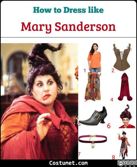 Mary Sanderson Costume Diy, Sanderson Sisters Costumes Diy, Hocus Pocus Costume Diy, Mary Sanderson Costume, Sanderson Sisters Costumes, Hocus Pocus Halloween Costumes, Hermanas Sanderson, Mary Costume, Sister Halloween Costumes