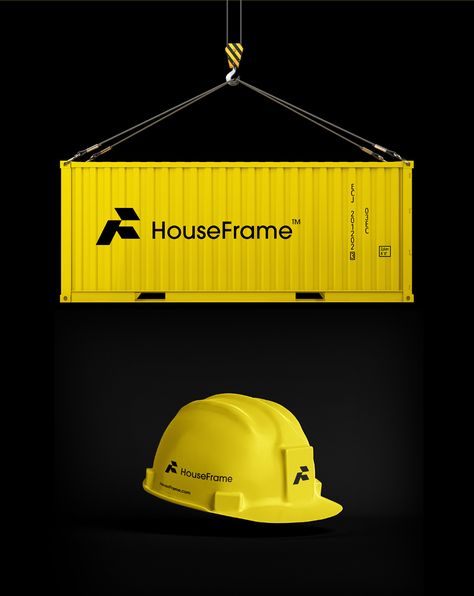 Construction Company Brand Identity projects | Photos, videos, logos, illustrations and branding on Behance Construction Company Branding, Company Branding Design, Logistics Logo, Construction Company Logo, Construction Branding, Garden Houses, Contracting Company, Timber Frame Construction, Company Identity