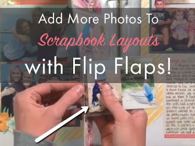 Flip Flap Scrapbook Pages, Flip Flap Scrapbook Layouts, Scrapbook Flip Pages, Flip Photo, Pocket Page Scrapbooking, Scrapbook Generation, Class Pictures, Photo Sleeve, Interesting Products