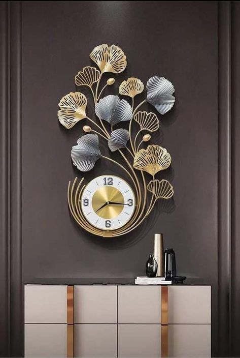 Clock On Wall, Modern Wall Clock Design, Wall Clock Design Ideas, Tattoo Modern, Living Room Wall Clock, Best Wall Clocks, Large Wall Clock Modern, Rustic Wall Clocks, Living Room Clocks