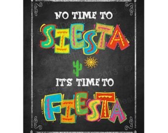 Fiesta Sign, Birthday Fiesta, Mexican Party Decorations, Fiesta Birthday Party, Mexican Birthday, Mexican Party Theme, Taco Party, Fiesta Theme, Fiesta Decorations