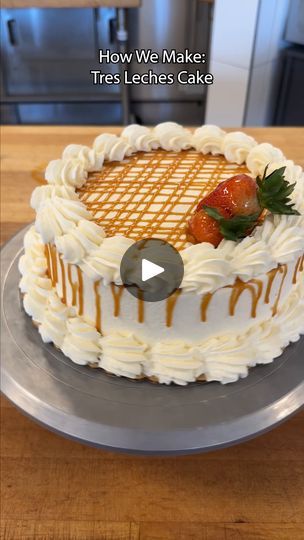 204K views · 1.5K reactions | How we make it: Tres Leches Cake edition 🥛🍰 | Whole Foods Market Tres Leches Cake Round, Round Tres Leches Cake, Tres Leches Cake Decoration, Layered Tres Leches Cake, Tres Leches Cake Decoration Ideas, Leches Cake, Tres Leches Cake, Tres Leches, Cakes For Men