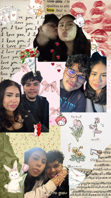 I love my handsome bf 😙 Couple Collage, Boyfriend Scrapbook, Boyfriend Instagram, Boyfriend Girlfriend Quotes, Digital Birthday Cards, Photo Collage Gift, Love Collage, Birthday Collage, Instagram Collage