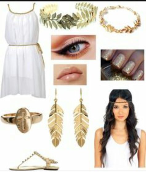 Greek goddess inspired Outfit Greek Goddess Halloween, Greek Party Theme, Greek Toga, Greek Party, Goddess Halloween, Goddess Party, Balenciaga Sandals, Toga Costume, Style Balenciaga