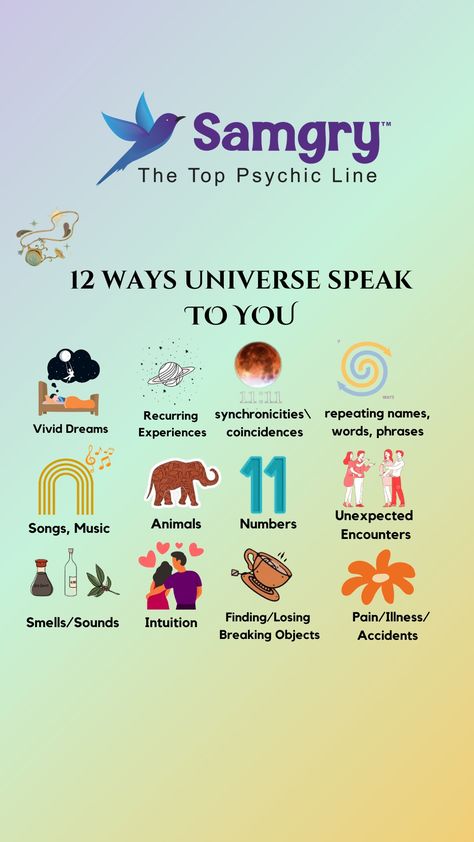 12 ways universe speak to you ! How To Speak To The Universe, How The Universe Speaks To You, How To Ask The Universe For A Sign, Spirit Signs, Online Psychic, Vivid Dreams, Astrology Facts, Twin Flame, Talking To You