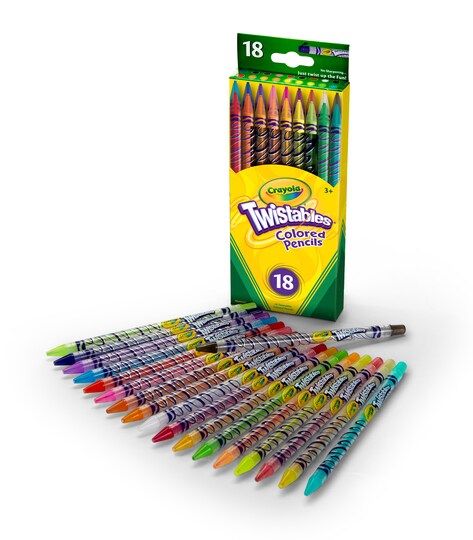 Crayola Twistables, Crayola Pencils, Colored Pencil Set, Crayola Crayons, Popular Toys, Writing Supplies, Coloured Pencils, Color Pencil Art, Label Templates