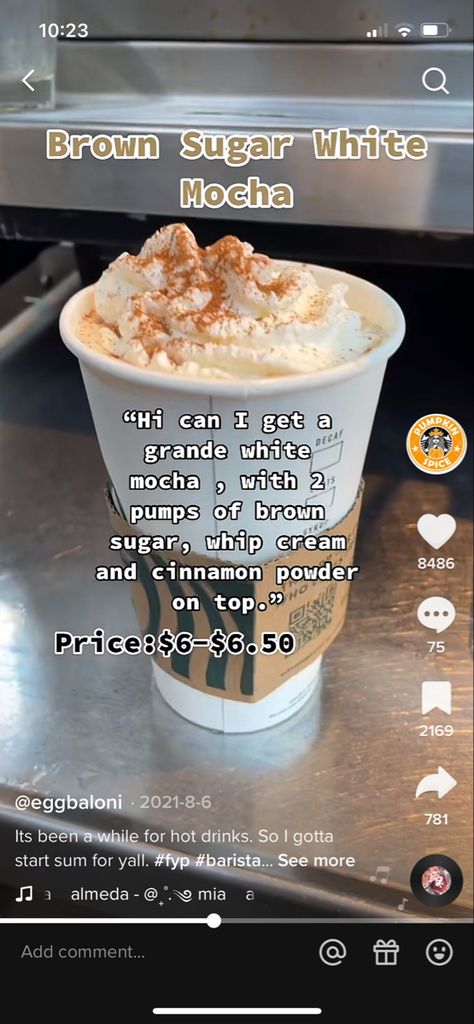 Starbucks Drinks That Dont Have Coffee, Got Starbucks Drinks, Best Coffee Starbucks Orders, Drink Orders Starbucks, Amazing Starbucks Orders, Lattes From Starbucks, Starbucks Recipes Orders, Hot Sweet Drinks Starbucks, Celebrity Starbucks Orders