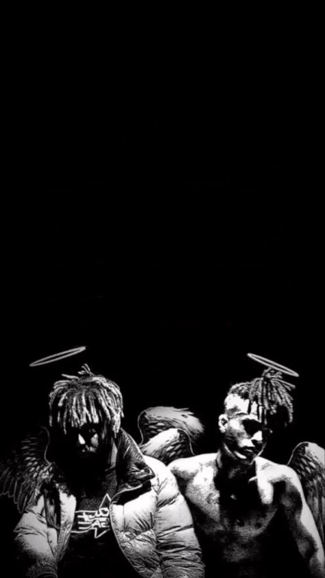 Juice Wrld Xxtenations, Juice Wrld And Xxxtentacion Wallpaper, Juice And X, Xxxtentaci̇on Wallpaper, Xxxtancion Wallpapers, 999 Wallpaper, Xxxtentacion Wallpaper, Half Screen, Rapper Wallpaper