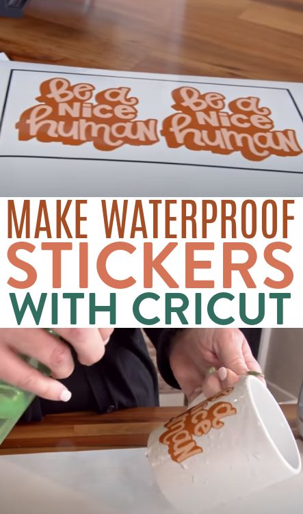 Waterproof Stickers Diy, Die Cut Stickers Cricut, How To Make Vynil Stickers On Cricut, Diy Vinyl Stickers Cricut, How To Make Waterproof Stickers With Cricut, How To Make Vinyl Stickers With Cricut, How To Make Cricut Stickers, Waterproof Stickers Cricut, Cricut Projects Stickers