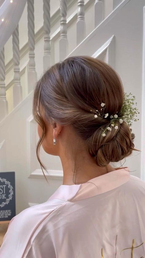 Bridesmaids Hairstyle, Bridesmaid Hair Inspo, Bridemaids Hairstyles, Wedding Hair Up, Bridesmaid Hair Makeup, Bridal Hair Updo, Bridesmaid Hair Updo, Wedding Hair Inspiration, Low Bun