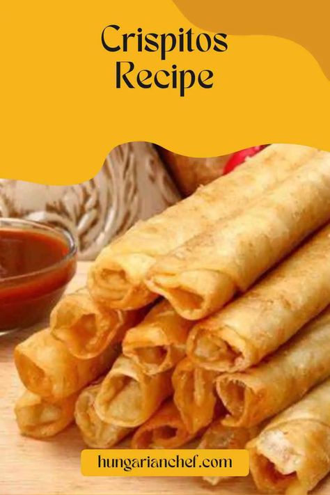 Crispitos Recipe Pin How To Make Crispitos, Homemade Chicken Crispitos, School Crispitos Recipe, Homemade Crispitos, Crispitos School Recipe, Beef Crispitos Recipe, Chicken Crispitos Recipe, Chicken Crispitos, Crispitos Recipe