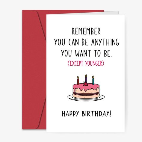 PRICES MAY VARY. BIRTHDAY CARD GIFT-With a simple design and brutally honest sentiment, this funny birthday card is a great way to send your best to the birthday girl or boy. ROOM FOR PERSONALIZATION - Our cards have a short and sweet message inside, but still have plenty of space for you to add a heartfelt handwritten note. PERFECT SIZE - Measuring 8x5.3 inches, our cards are the perfect size for sending birthday wishes. PACKAGE INCLUDE- One birthday greeting card with matching envelope. PERSON Birthday Card For 30th Birthday, 16th Birthday Cards For Boys, Sister Birthday Card Ideas, Funny Birthday Cards For Best Friends, Funny Birthday Wishes For Mom, Cute Birthday Cards For Best Friend, Birthday Card Ideas For Boys, Birthday Card Ideas For Sister, Funny Birthday Cards For Friends