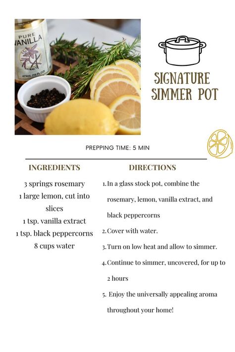 Slow Cooker Room Scent, Crock Pot Simmering Potpourri, Vanilla Simmer Pot, Air Freshener Recipes, Simmering Pot, Holiday Potpourri, Simmer Pots, Homemade Potpourri, Simmer Pot Recipes