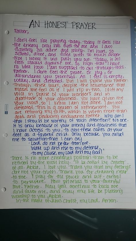An honest prayer for the Christian who is struggling with feeling lost or isolated from God. A prayer for reconciliation, a prayer for strength, a prayer for wisdom, and a prayer for forgiveness. Verses For Feeling Lost, Prayers To Write In Journal, Prayer For Feeling Lost, Prayer For Senior Year, Prayers For Your Crush, Letters To God Journal, Prayer For Reading The Bible, God Notebook Ideas, Prayer For A Boyfriend